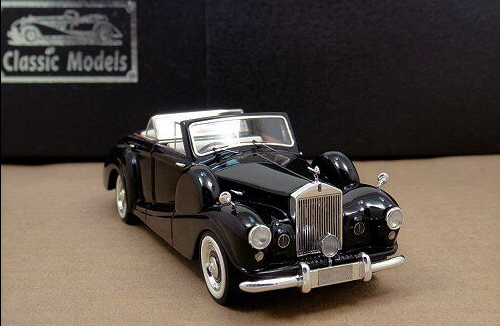 1/43 Rolls-Royce Silver Wraith Cabriolet-1954 Black - Click Image to Close