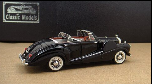 1/43 Rolls-Royce Silver Wraith Cabriolet-1954 Black
