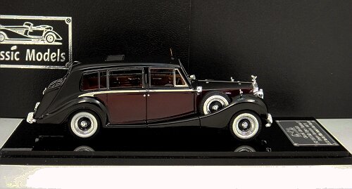 1/43 Rolls-Royce 1951 Phantom IV，Chassis 4AF10,Red/Black