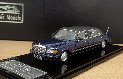 1/43 Mercedes - Benz W126 series 1000SEL Limousine 1986