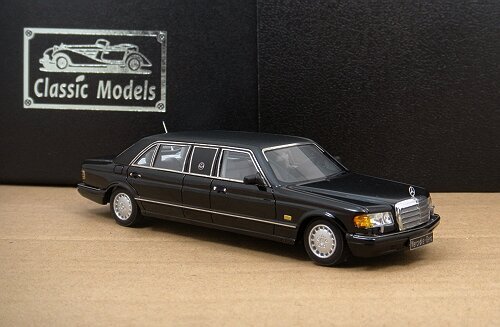 1/43 Mercedes - Benz W126 series 1000SEL Limousine1986 - Click Image to Close