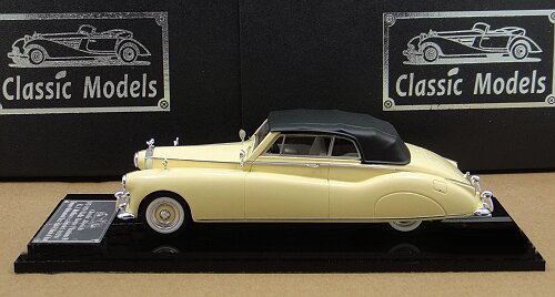 1/43 Rolls Royce 1951 Phantom IV Cabriolet :Chassis 4AF6,Cream-c