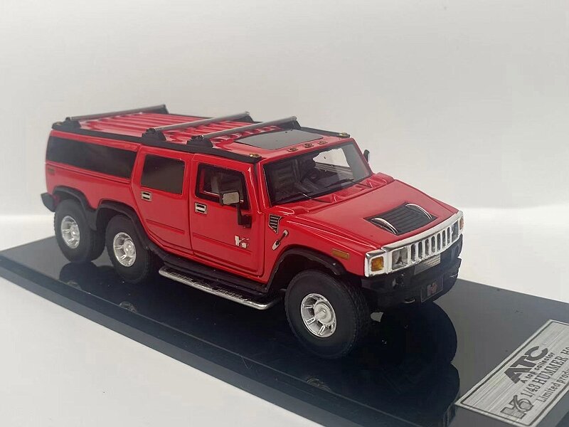 1/43 HUMMER H6 Limousin , Red